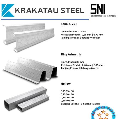 Jual Reng baja ringan 040 KRAKATAU STEEL (KS) - Kab. Bekasi - TB SUMBER ...