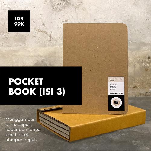 Jual Pocket Book Ilustrasee Secret Club A6 (isi 3) Kota Bandung