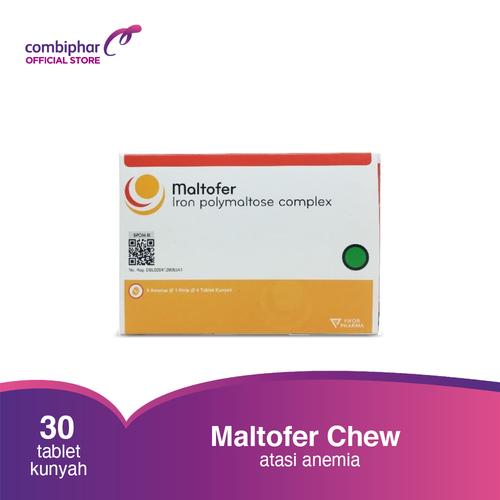 Jual Maltofer Chew 30 Tablet Kunyah Obat Anemia - Kota Tangerang