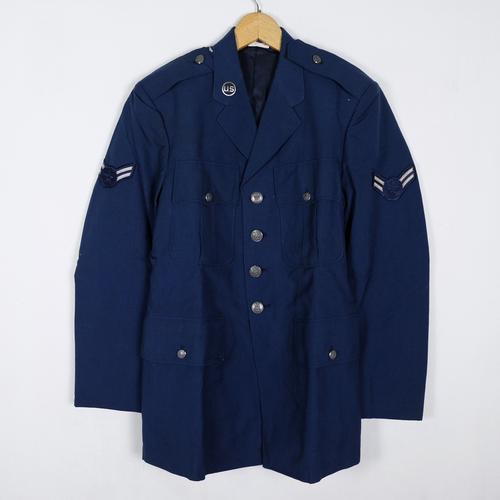 Jual USAF Blue Dress Uniform Coat Army Original Jaket Size M nato us