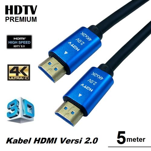 Jual Kabel HDMI Versi 4K HDTV Premium 5M Kota Administrasi