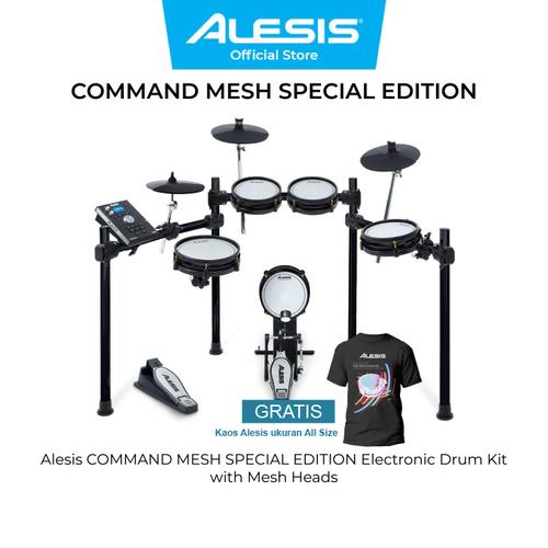 Promo Alesis COMMAND MESH SE KIT Electric Drum Set Drum Elektrik Cicil 0 3x Kota Tangerang