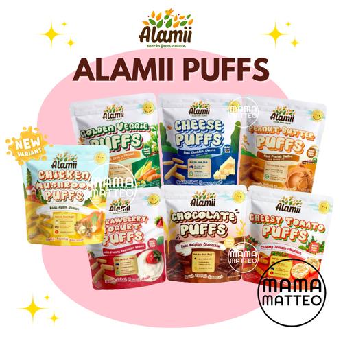 Promo ALAMII Puff Snack Anak / Bayi / Puffs Cheese Veggie Peanut