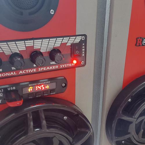 Jual speaker aktif usb bluetooth karaoke rock master Bekasi
