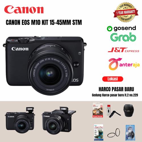 Jual CANON EOS M10 KIT 1545MM IS STM KAMERA CANON EOS MIRRORLES