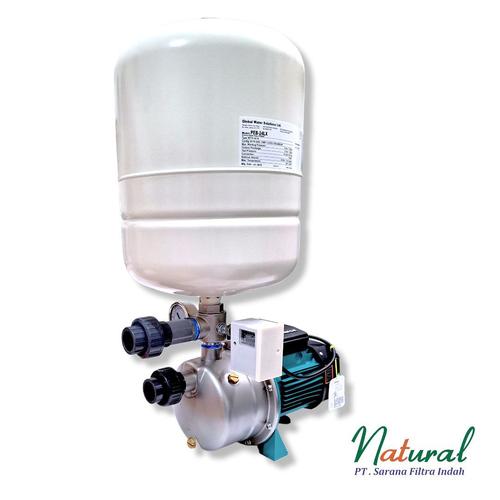 Jual Jet Pump + Tee 5 Way Check Valve, Pressure tank 24 Liter, Press