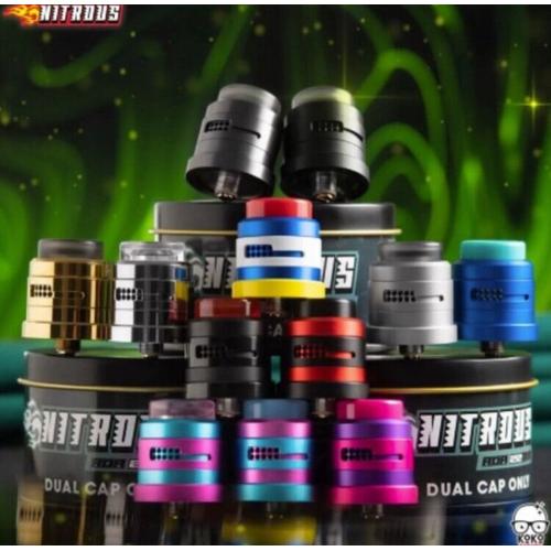 Jual RDA NITROUS 22mm DUAL CAP 100 Authentic Original by KOKO SARANG
