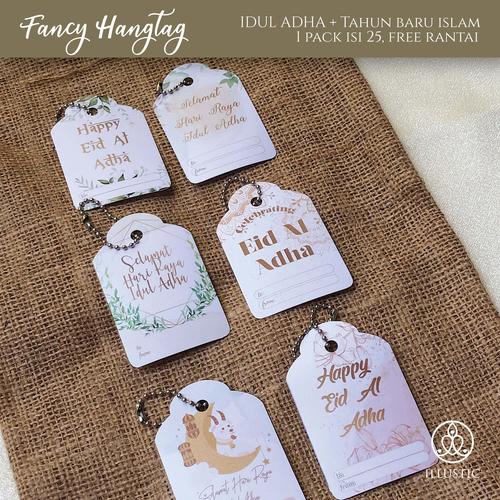 Tag Raya Jual Hang Tag Fancy Selamat Hari Raya Idul Adha (FREE RANTAI) - A ...