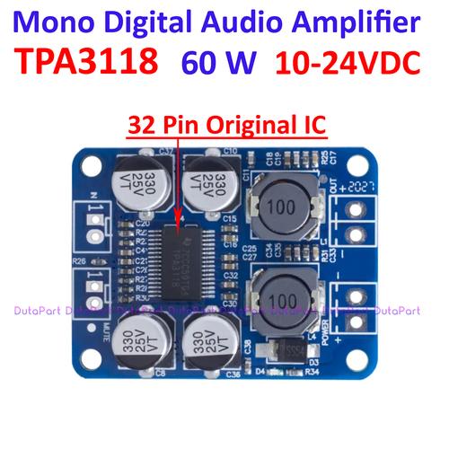 TPA3118 Mono Amplifier Module Pinout, Features Datasheet, 49% OFF