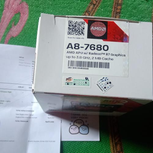Jual Prosesor Amd A8 7680 Kab Deli Serdang Rccom Tokopedia
