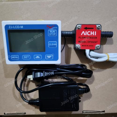 Jual Digital Flow Meter Control Oil Milk Fuel OD13mm 0-10LPM - Jakarta ...