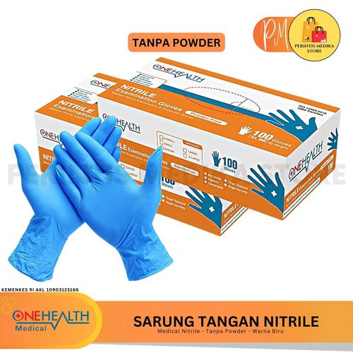 Examination Gloves Without Powder Gloves Onehealth Sarung Tangan