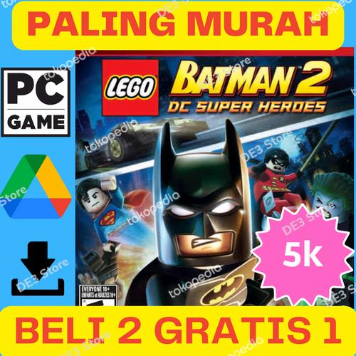 LEGO BATMAN DC SUPER HEROES PC GAME LAPTOP BKN PS3 PS4 ATAU XBOX di  De3store_new Tokopedia