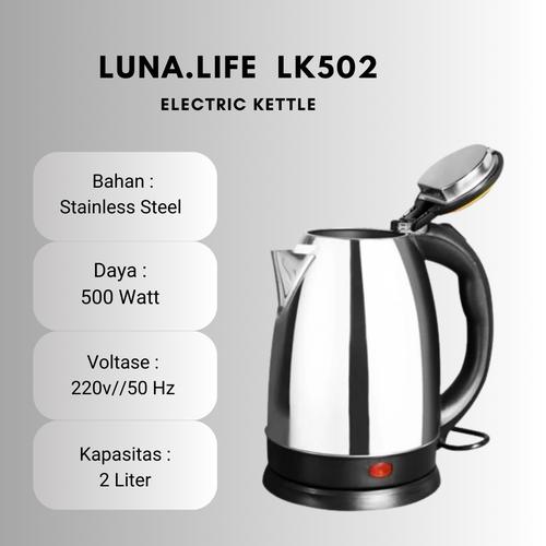 Jual Electric Kettle / Teko Listrik 2 Liter Luna Life Kota Yogyakarta Volta Digital Tokopedia
