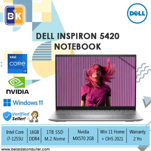 Jual Dell Inspiron 5420 i7-1255U 16GB 1TB SSD 14