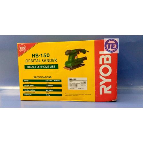 Jual RYOBI Mesin Amplas HS150 / Mesin Orbital Hand Sander Handyline