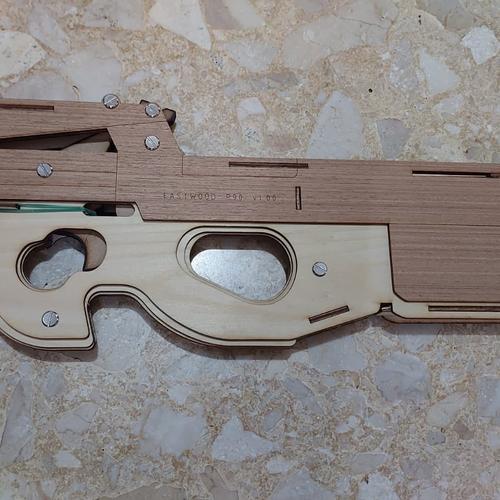 Jual Eastwood P90 Rubber Band Gun Kota Bogor fairyhandmade Tokopedia