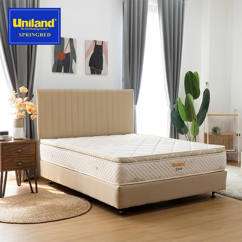 Promo Uniland Springbed Scania Pillowtop Kasur Spring Bed Full Set