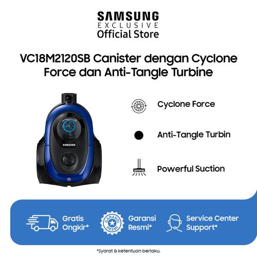 Promo Samsung VC18M2120SB Canister with Cyclone Force Cicil 0 3x Kab