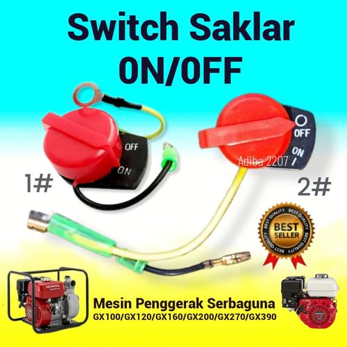 Jual Saklar switch on off mesin honda GX160 GX200 GX220 GX270 GX390 ...