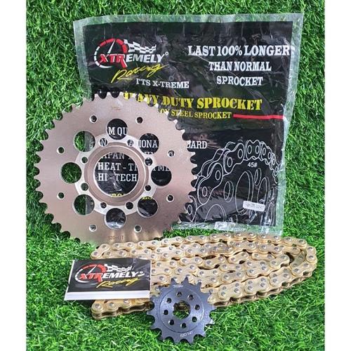 Promo GIR GEAR SET TIGER 2000 TIGER REVO 520H 39T 45T XTREME RACING