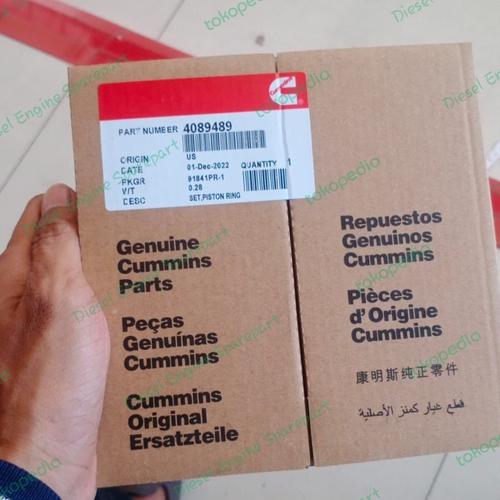 Jual 4089489 / 3804500 ring piston set cummins nta855 / n14 / vta28 ...