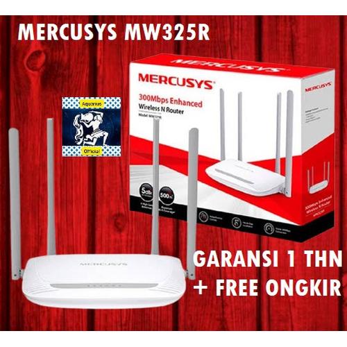 Jual MERCUSYS MW325R 300Mbps ENHANCED Wireless N Router - MW 325 R ...