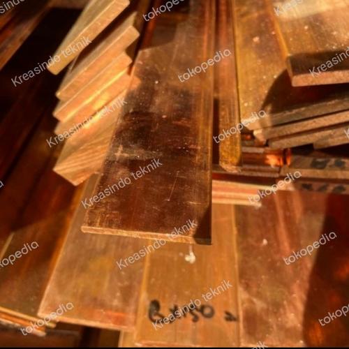 Jual Plat Tembaga Busbar 3mm X 20mm X 500mm - Plat Tembaga 3mm X 2cm X