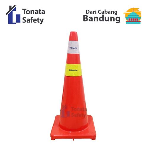 Jual Safety Traffic Cone 90 cm / Kerucut Lalu Lintas Tonata 3.2 Kg