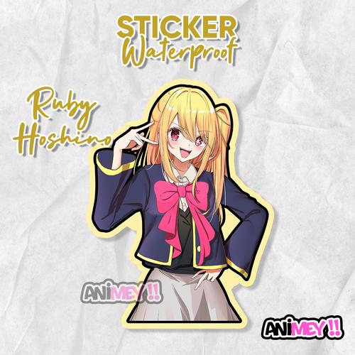 Jual Stiker Ruby Hoshino / Sticker Anime Waterproof - Kab. Sidoarjo ...