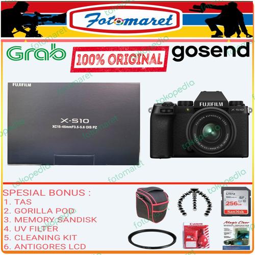 Jual FUJIFILM XS10 KIT XC 1545/XS10 KIT 1545/KAMERA FUJIFILM XS10 KIT 15 XS10 KIT 1650