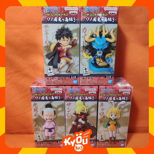 Figurine de collection One Piece World Wano Country Onigashima vol.1 lot de 5 WCF | eBay