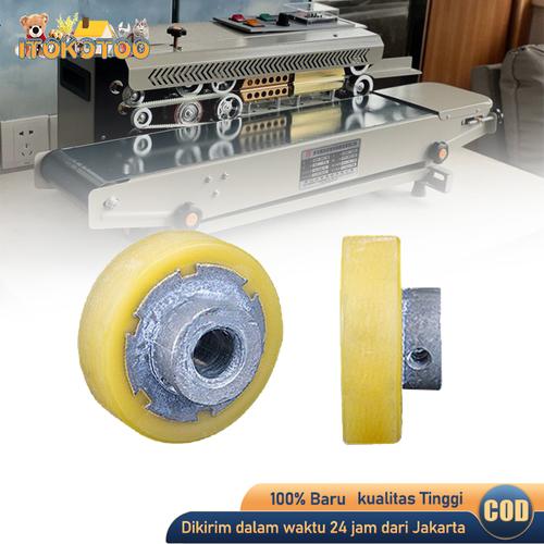 Jual Roda Roll Karet Mesin Continuous Band Sealer - Kuning - Kota ...