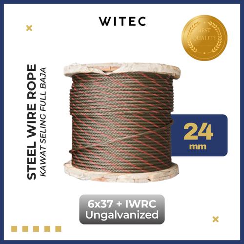 Jual Kawat Seling 24mm 6x37 IWRC Ungalv Full Baja | Wire Rope ...