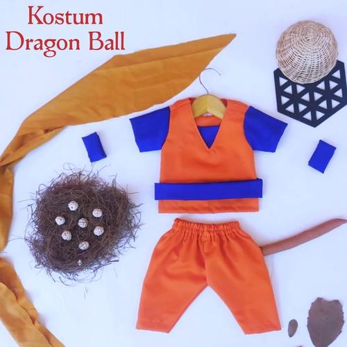Jual Kostum Dragon Ball Anak Newborn Baju Foto Karakter Bayi