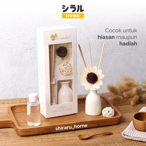 Jual [15ml] Rattan Reed Diffuser Rattan Sticks Parfum Ruangan Pot Bunga ...