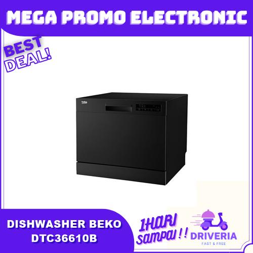 Promo DISHWASHER BEKO MESIN CUCI PIRING DTC36610B BEKO DTC-36610B