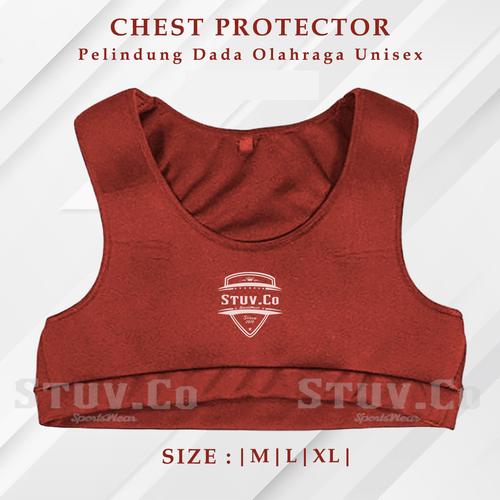 Jual PELINDUNG DADA CHEST PROTECTOR FOOTBALL VEST STUVCO OLAHRAGA PRIA
