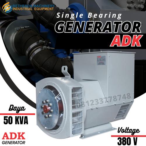 Jual Dinamo ADK Generator Genset 50 Kva Single Bearing 3 Phase 40 Kw