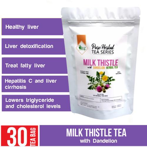 Jual Milk Thistle Dandelion Tea Milk Thistle & Dandelion (30 Tea Bag
