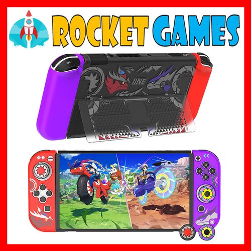 Jual IINE Protective Case Cover Switch OLED V2 Pokemon Scarlet Violet