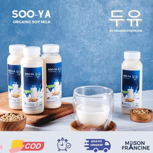 Jual SOO YA korean organic soy milk lactose free for kids ASI booster