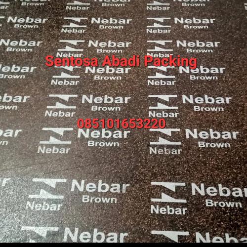 Jual Gasket NEBAR BROWN 3mmx90cmx90cm Jakarta Barat SENTOSA ABADI