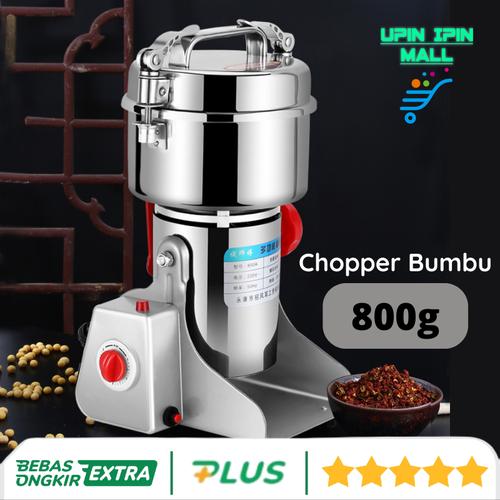 Stainless Steel Spice Grinder And Chopper Promo Alat Penggiling