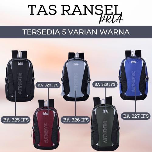 Jual Tas Ransel Backpack Pria Inficlo Original - Maroon - Kota Bandung ...