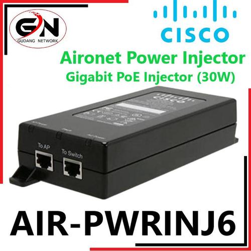Jual Cisco AIRPWRINJ6 Power Injector (802.3at) for Access