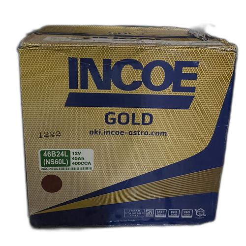 Jual aki basah mobil GS incoe gold 46B24L NS60L 12V 45 ampere - Kota