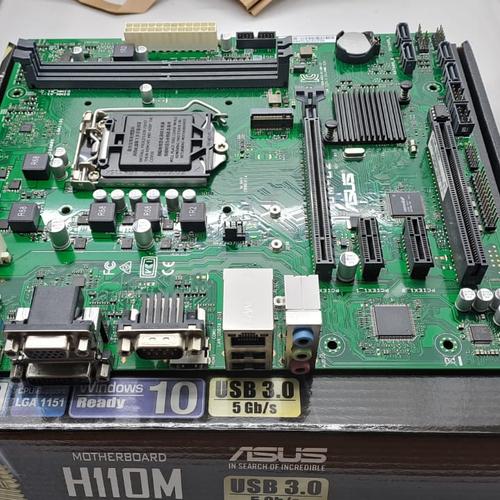 Jual MOTHERBOARD ASUS H110M C LGA 1151 NVME Jakarta Pusat