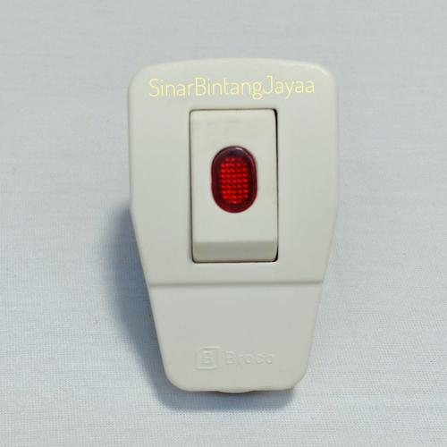 Jual BROCO STEKER DENGAN SWITCH LAMPU ON OFF /COLOKAN SWITCH BROCO ...