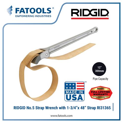 Jual RIDGID 31365 No. 5 Strap Wrench 18